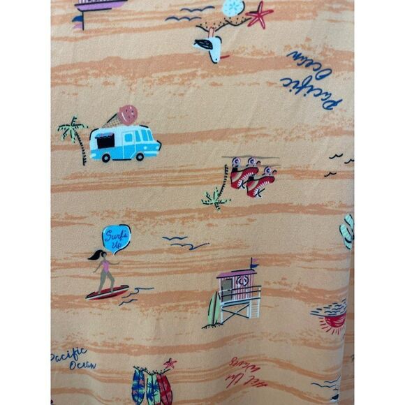 Joyspun Short Sleeve T-Shirt Lounge Dress with Pockets Size L / XL - Picture 5 of 10